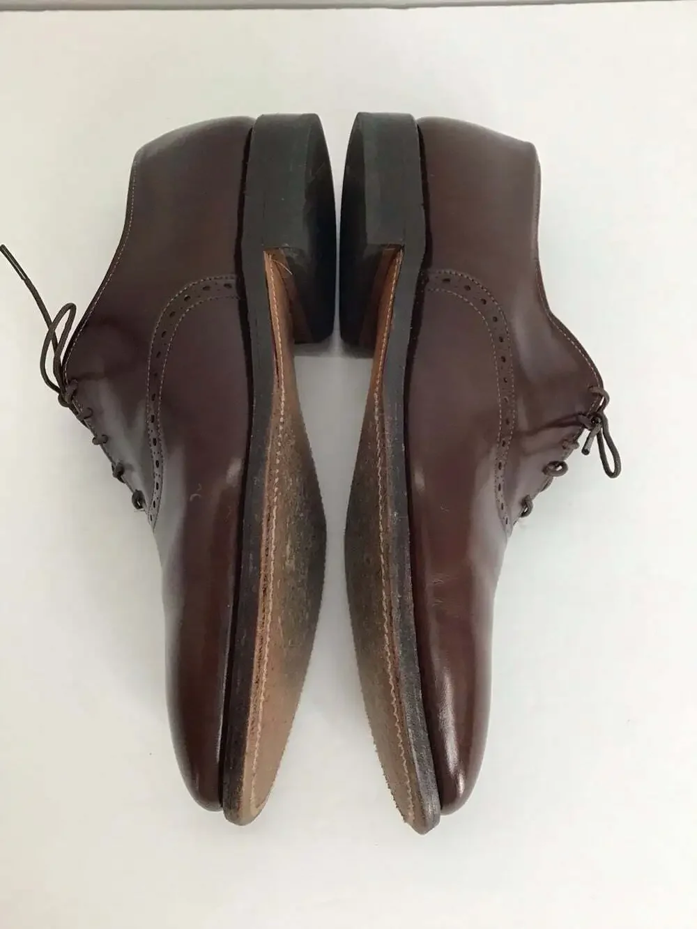 Allen Edmonds Men’s Danbury Burgundy Leather Oxfords Dress Shoes Office Sz 8.5C